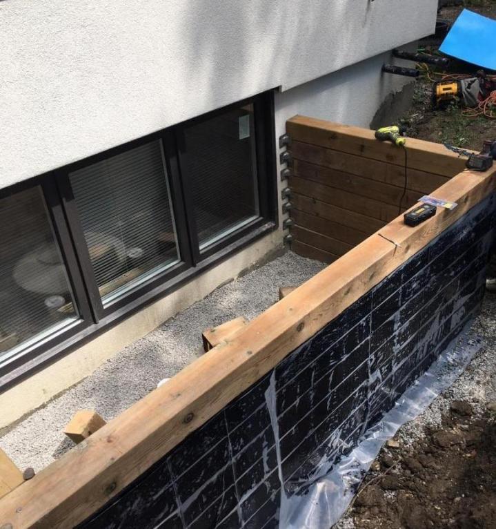 Foundation waterproofing Montreal